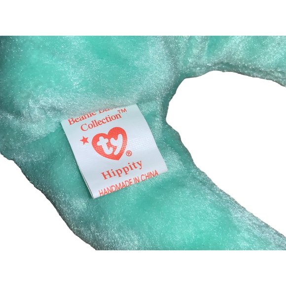 Ty Beanie Baby Hippity the Bunny Rabbit 1996 - Picture 9 of 11